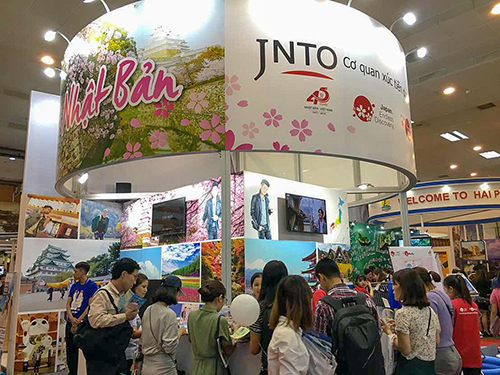 Gian hàng Du lịch Nhật Bản tại VITM 2018